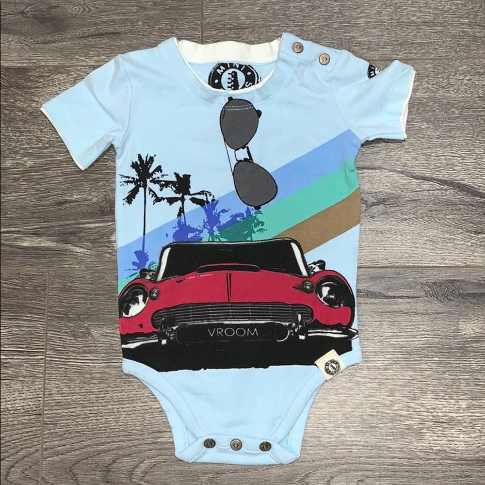 Mini Shatsu Classic Car Onesie